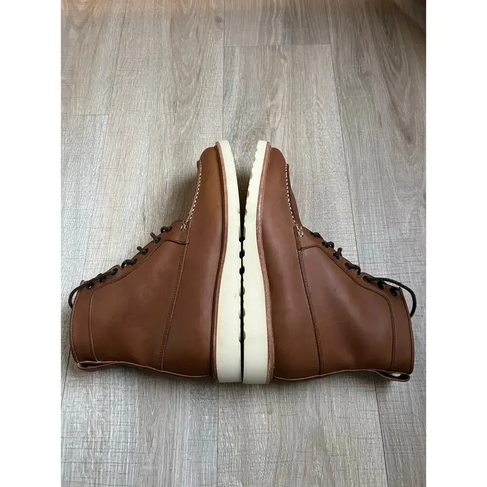 NEW Nisolo All Weather Mateo Boot Tobacco Leather - Picture 2 of 11
